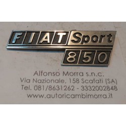 Fregio posteriore Fiat 850...