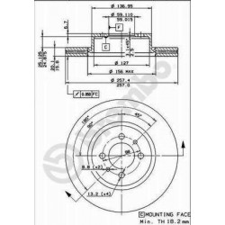 Dischi freno AlfaRomeo 164...